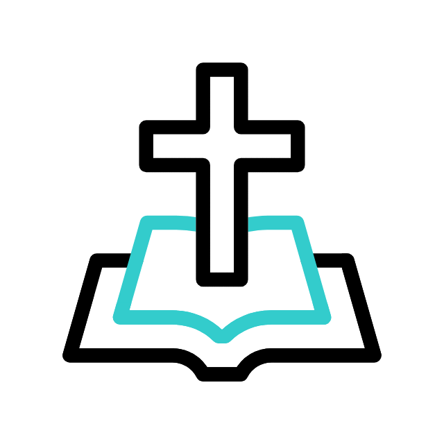 Bible reading icon